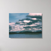 Wolken water natuur kunst print (Voorkant)