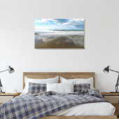 Wolken weerspiegeld in het water. Digitale kunst,  Canvas Afdruk (Insitu (Slaapkamer))