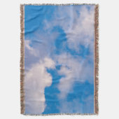 Wolken Werpen Dekbed Deken (Voorkant Verticaal)