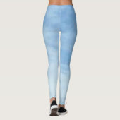 Wolken Zen witte leggings (Achterkant)