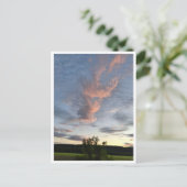 Wolken zijn magisch briefkaart (Staand voorkant)