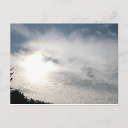 Wolken zijn magisch briefkaart (Voorkant)