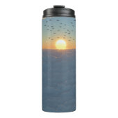 Wolken zon thermosbeker (Voorkant)