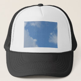 Wolkenblauw Trucker Pet