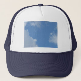 Wolkenblauw Trucker Pet