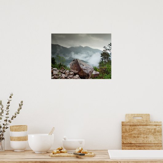Wolkenbos Poster (Keuken)