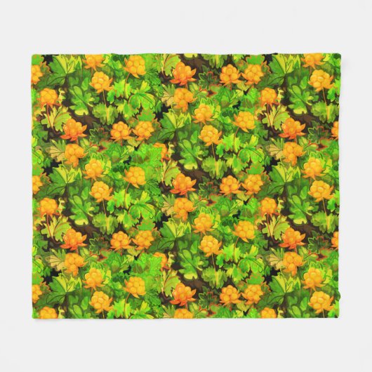 Wolkenbramen Fleece Deken (Voorkant (Horizontaal))