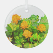 Wolkenbramen Glas Ornament (Voorkant)