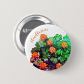 Wolkenbramen Ronde Button 5,7 Cm (Voorkant /achterkant)
