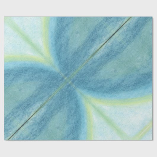Wolkenbreuk Cadeaupapier (Vlak)