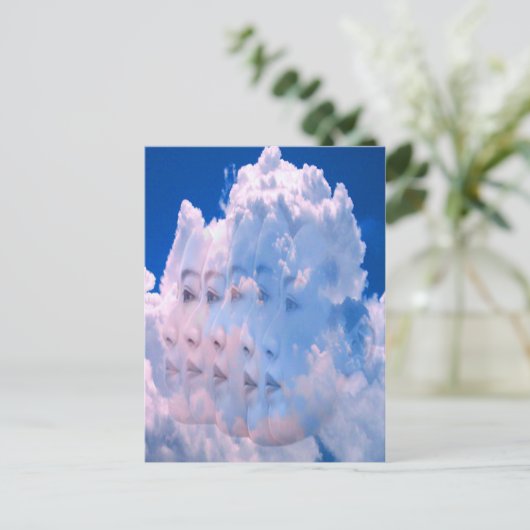 Wolkendroom Briefkaart (Staand voorkant)