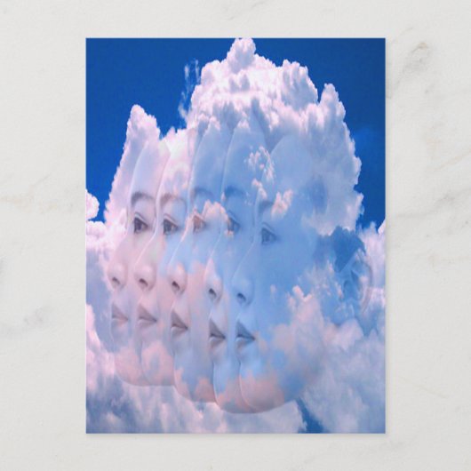 Wolkendroom Briefkaart (Voorkant)