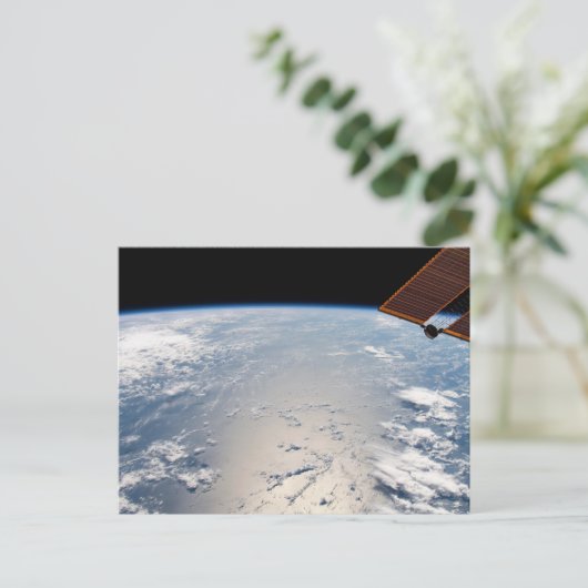 Wolkenformaties rond zonneschijn voor de Stille Oc Briefkaart (Staand voorkant)