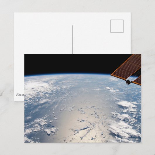 Wolkenformaties rond zonneschijn voor de Stille Oc Briefkaart (Voorkant / Achterkant)