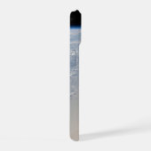 Wolkenformaties rond zonneschijn voor de Stille Oc iPhone 15 Case (Rechterkant)