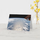 Wolkenformaties rond zonneschijn voor de Stille Oc Kaart (Gele Bloem)