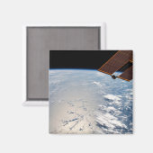 Wolkenformaties rond zonneschijn voor de Stille Oc Magneet (Voorkant / Achterkant)