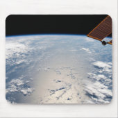 Wolkenformaties rond zonneschijn voor de Stille Oc Muismat (Voorkant)