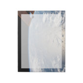 Wolkenformaties rond zonneschijn voor de Stille Oc Notitieblok (Linkerzijde)