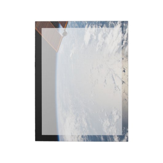 Wolkenformaties rond zonneschijn voor de Stille Oc Notitieblok (Linkerzijde)