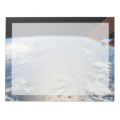 Wolkenformaties rond zonneschijn voor de Stille Oc Notitieblok (Voorkant)