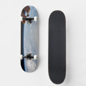 Wolkenformaties rond zonneschijn voor de Stille Oc Persoonlijk Skateboard (Voorkant)