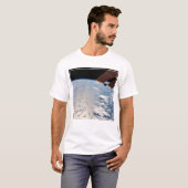 Wolkenformaties rond zonneschijn voor de Stille Oc T-shirt (Voorkant volledig)