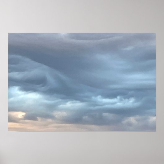 Wolkengalerijposter Poster (Voorkant)