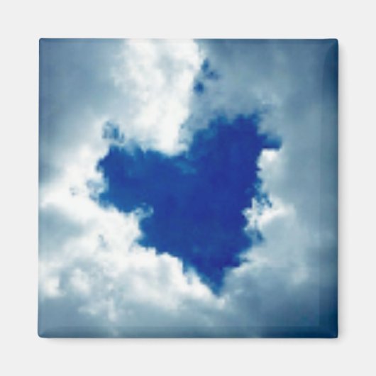 Wolkenhart Magneet (Voorkant)