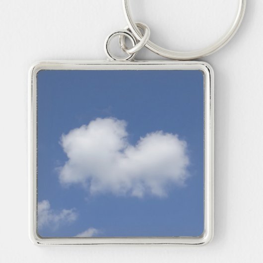Wolkenhart Sleutelhanger (Voorkant)