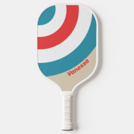 Wolkenjager Cirkel Streep met Naam Pickleball Paddle