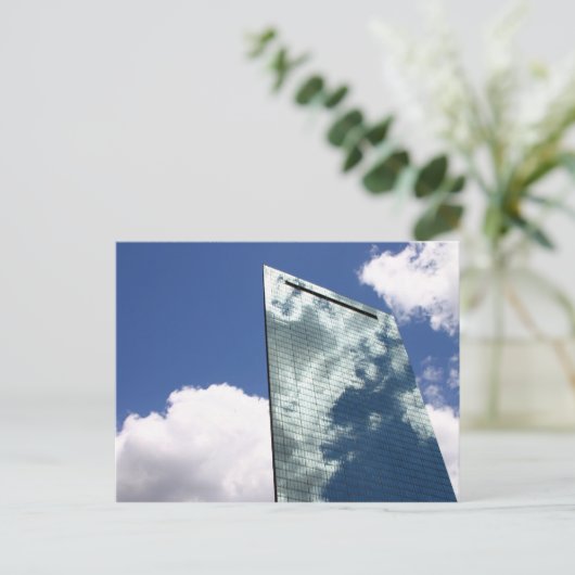 wolkenkrabber briefkaart (Staand voorkant)