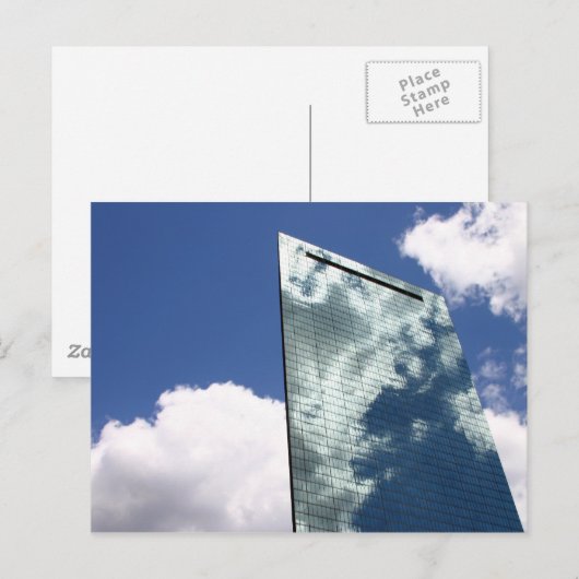wolkenkrabber briefkaart (Voorkant / Achterkant)
