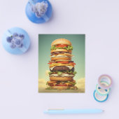 wolkenkrabber Burger Flyer (Enkel)