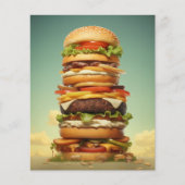 wolkenkrabber Burger Flyer (Voorkant)