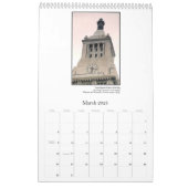 Wolkenkrabbers van New York 2026 Kalender (Mar 2025)