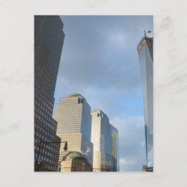 Wolkenkrabbers van New York ansichtkaart Briefkaart
