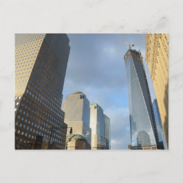Wolkenkrabbers van New York ansichtkaart Briefkaart