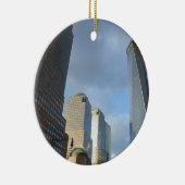 Wolkenkrabbers van New York Keramisch Ornament (Rechts)