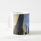 Wolkenkrabbers van New York Koffiemok (Voorkant links)