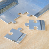 Wolkenkrabbers van New York Legpuzzel (Zijkant)