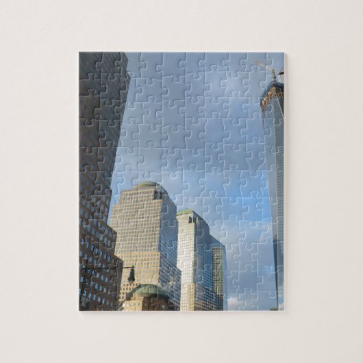Wolkenkrabbers van New York Legpuzzel (Verticaal)