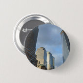 Wolkenkrabbers van New York Ronde Button 5,7 Cm (Voorkant /achterkant)