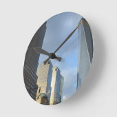 Wolkenkrabbers van New York Ronde Klok (Hoek)