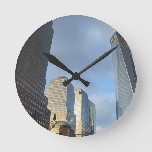 Wolkenkrabbers van New York Ronde Klok (Voorkant)