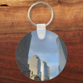 Wolkenkrabbers van New York Sleutelhanger (Voorkant)