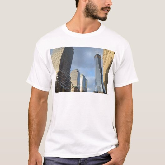 Wolkenkrabbers van New York T-shirt (Voorkant)