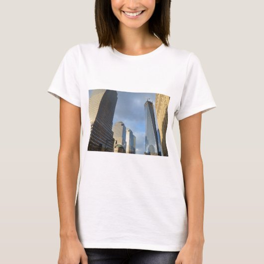 Wolkenkrabbers van New York T-shirt (Voorkant)