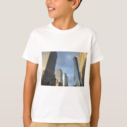 Wolkenkrabbers van New York T-shirt (Voorkant)