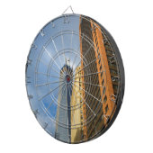 Wolkenkrabberspiegelingen van New York Dartbord (Voorkant Rechts)